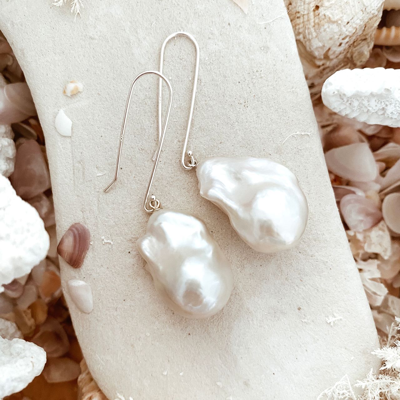 Big Baroque Earrings