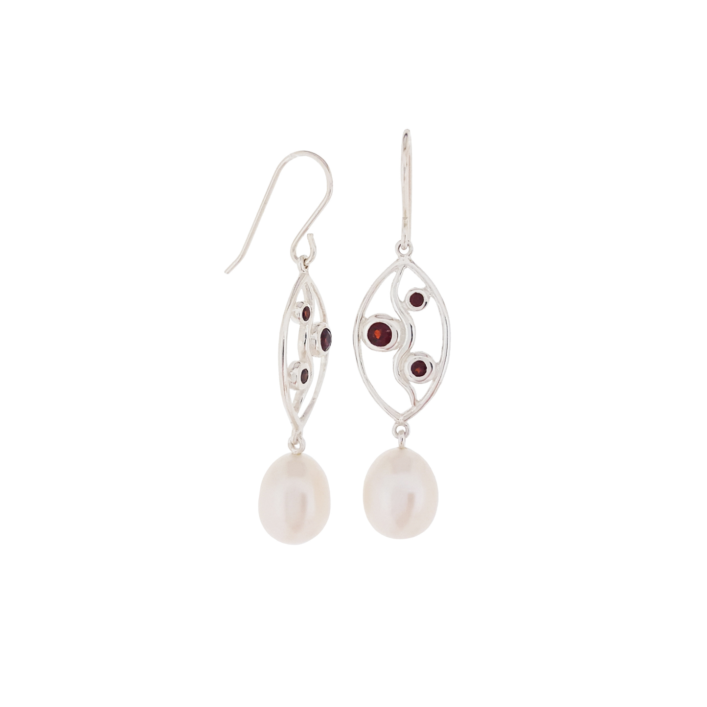 Coral Earrings