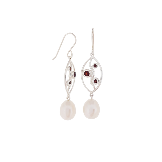 Coral Earrings