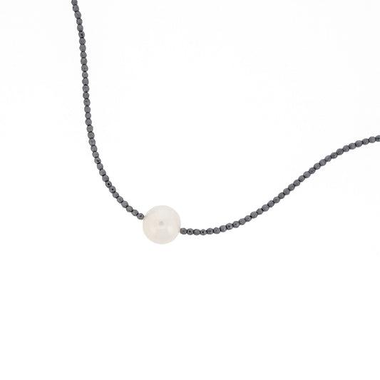 Brigitte Hemitite Necklace