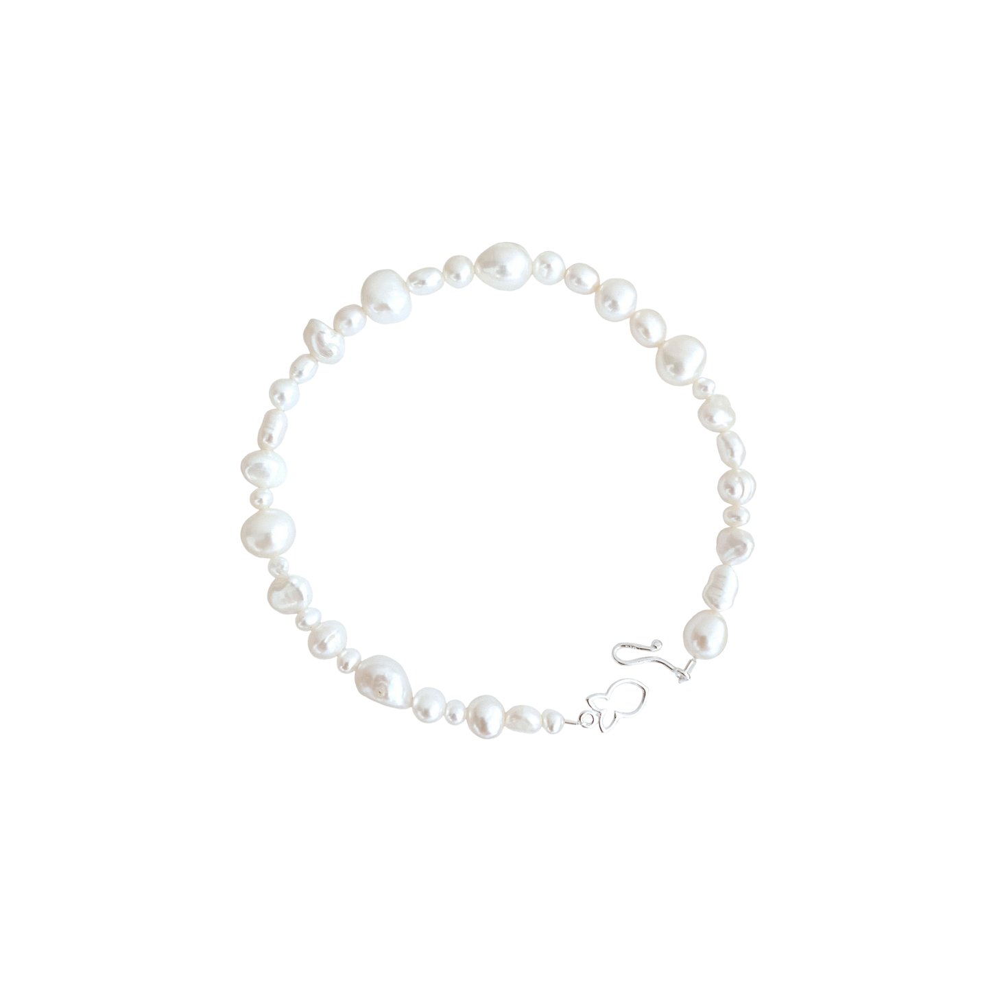 Pearl Anklet 'Fullstrand' White