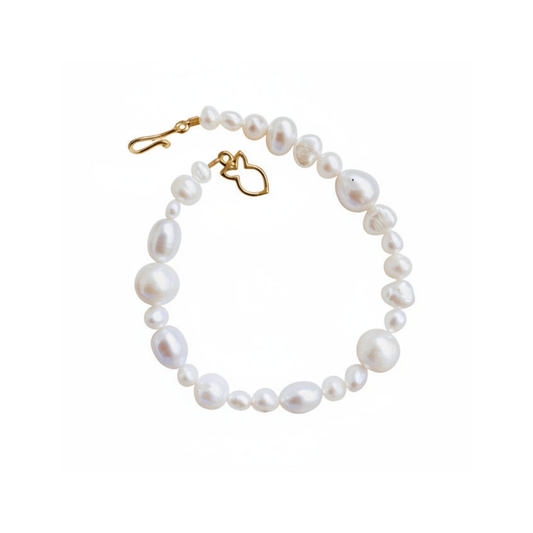 Pearl Anklet 'Fullstrand' White