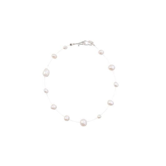 White Anklet Hailey Special