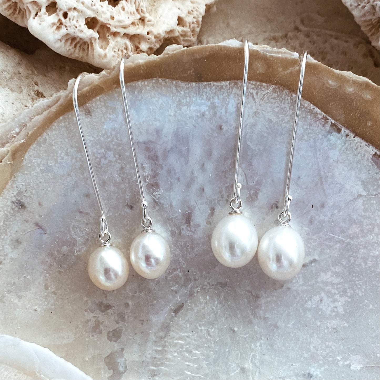 White Long Hooks