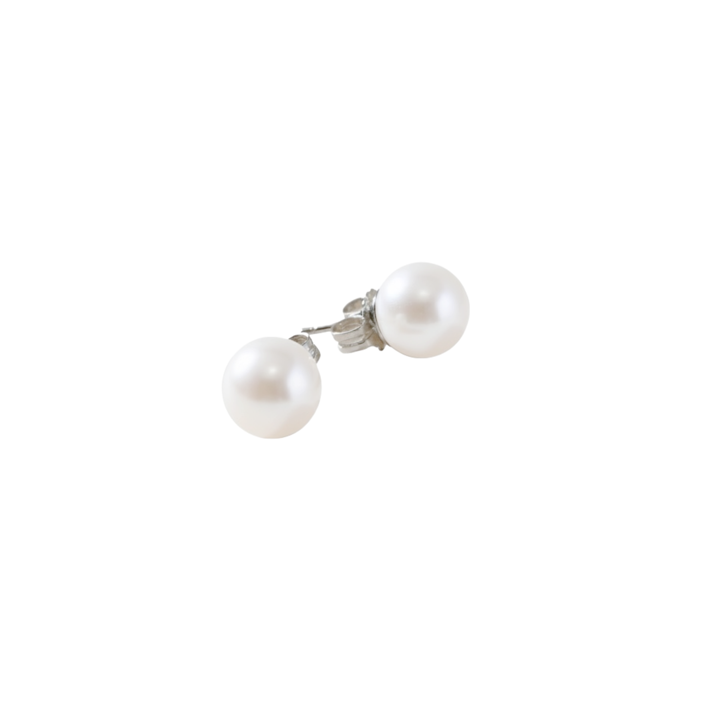 White Pearl Studs