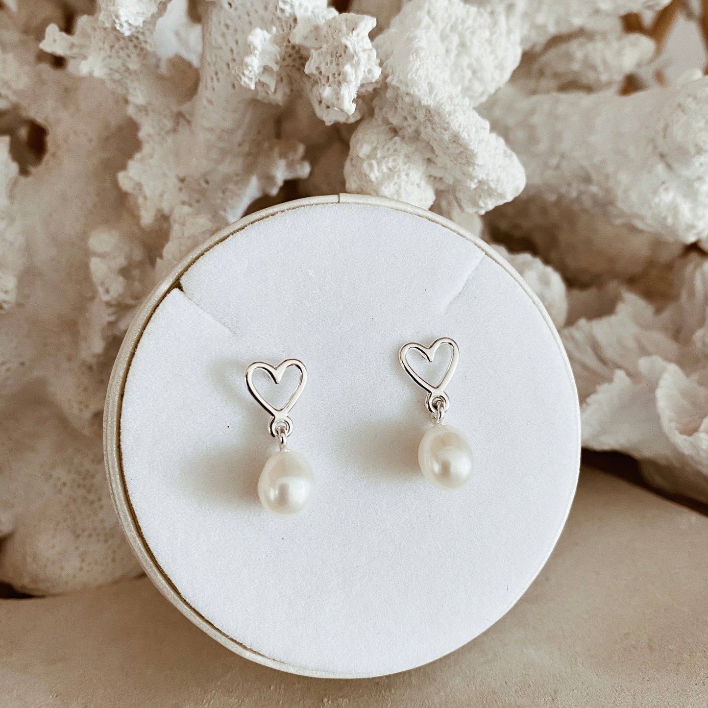 Little Hearts Studs and Drop Sweet Hearts 'Sweetheart'