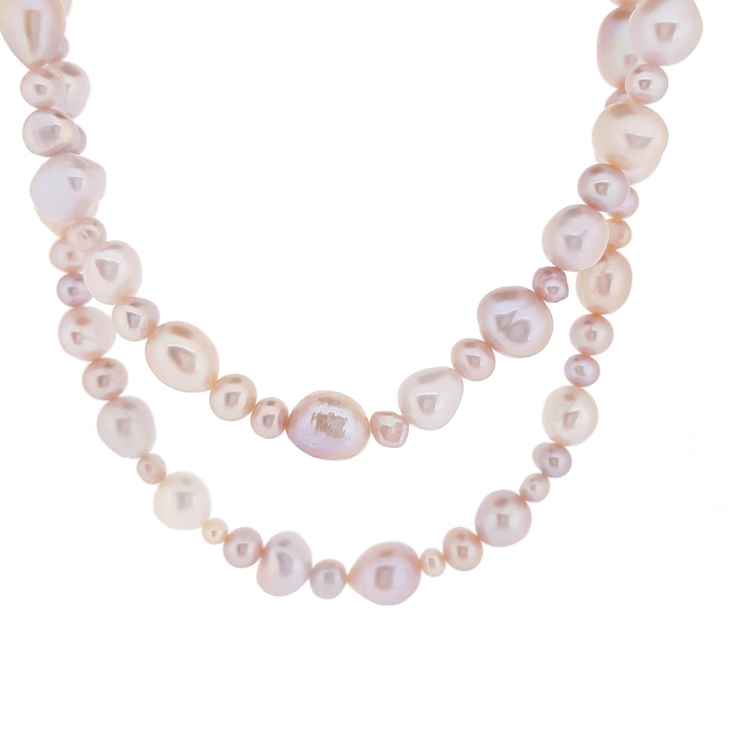Pink Full strand Necklace