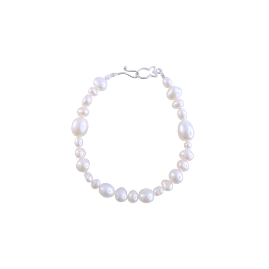 White Full Strand Bracelet