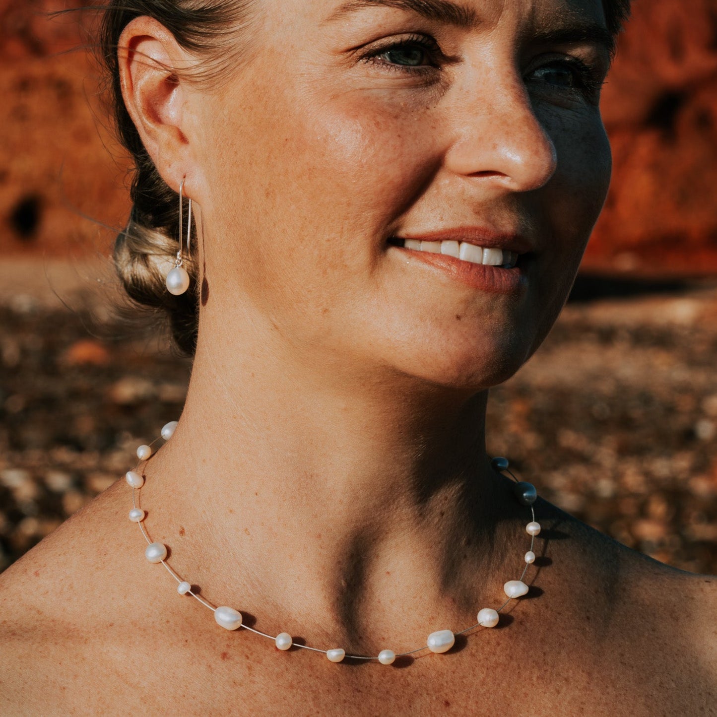 White Hailey Special Necklace