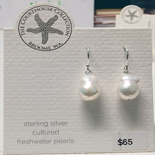 Keshi Drop Earrings