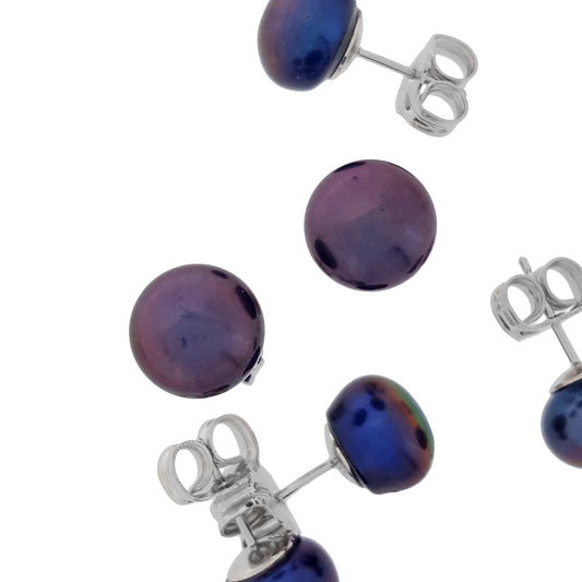 Black Pearl Studs