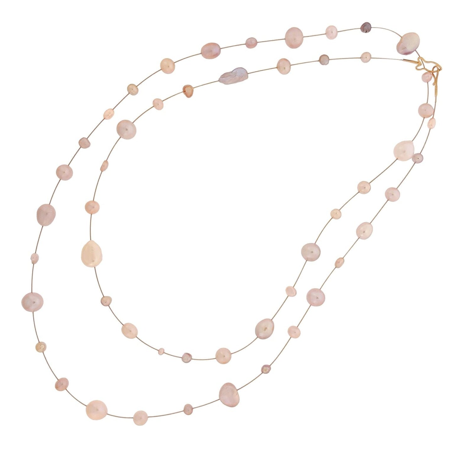 Pink Hailey Special Pearl Necklace